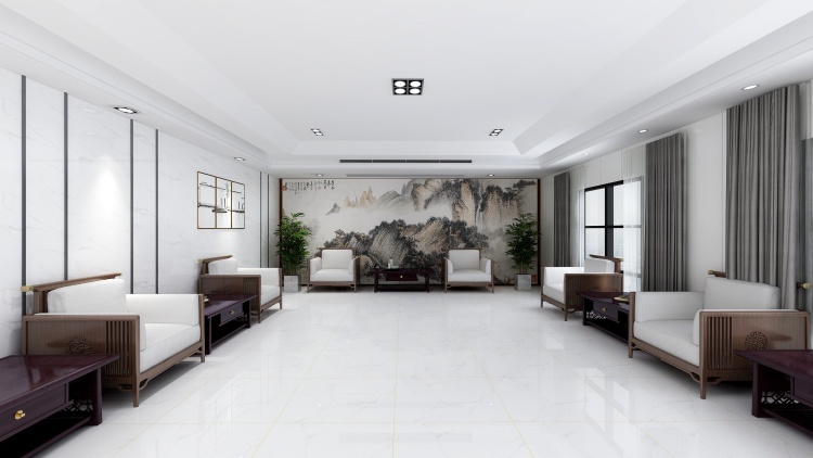 灤河鎮(zhèn)現(xiàn)代簡約效果圖